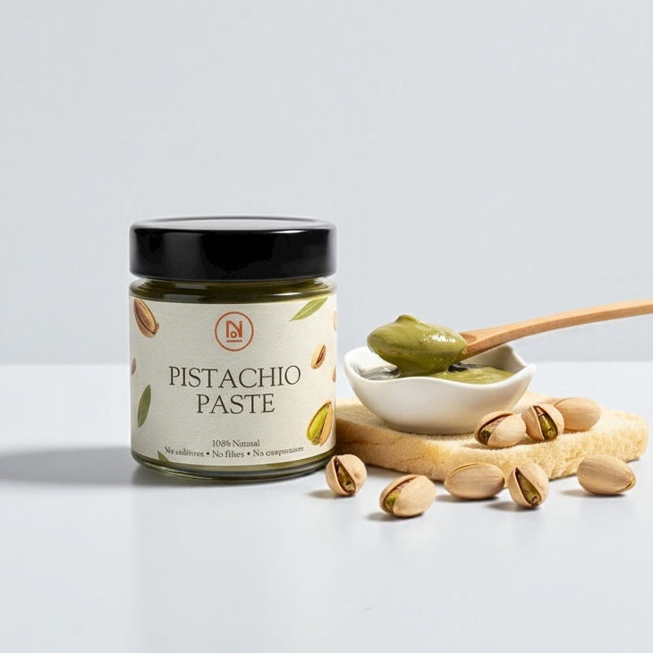 Pistachio Paste 100g | 100% Pistachio | No Additive | No Added Sugar | Iranian Pistachios