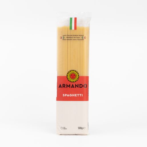 Package of Armando Spaghetti pasta