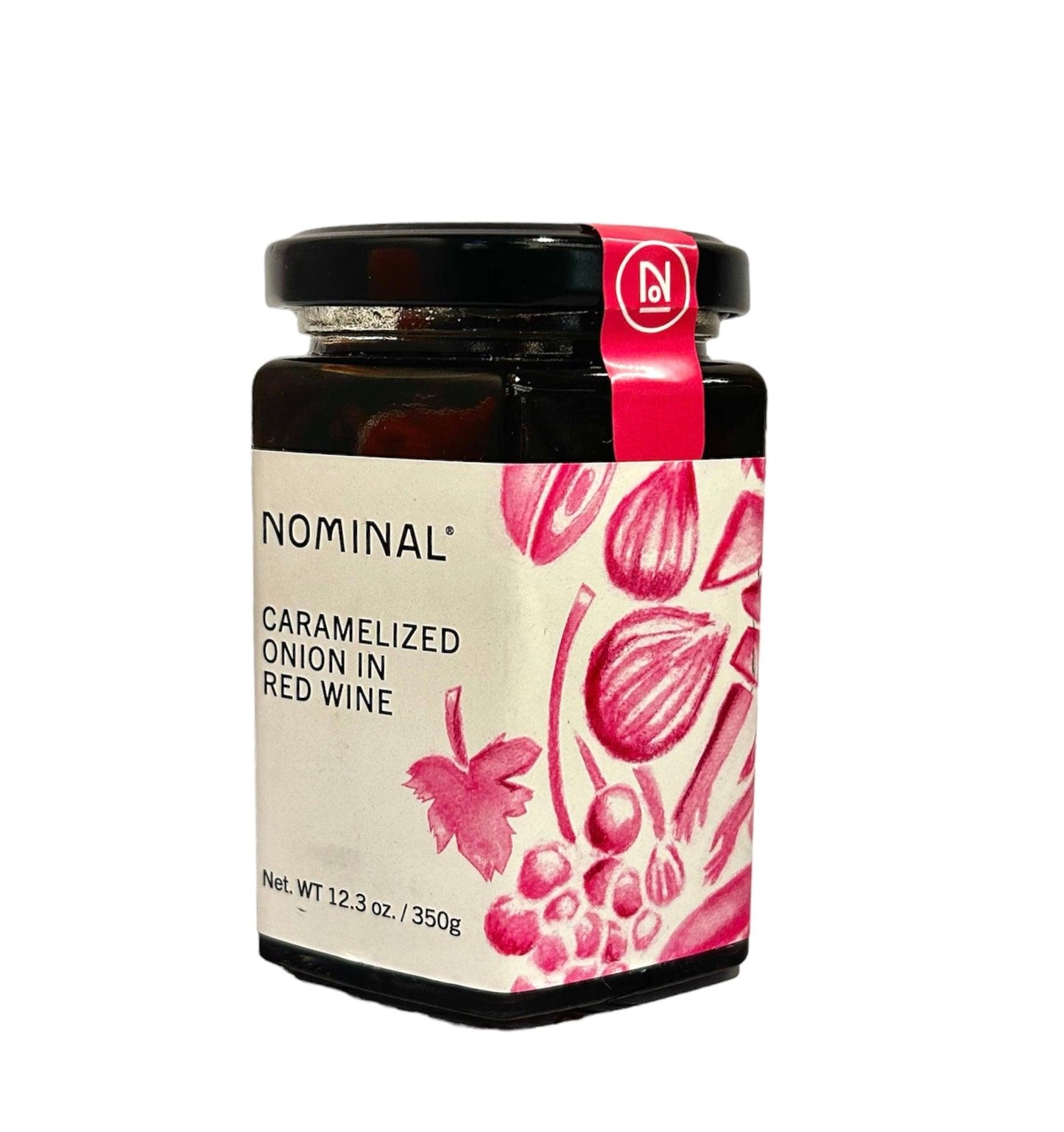 Jar of Nominal Caramelized Onion in Red Wine