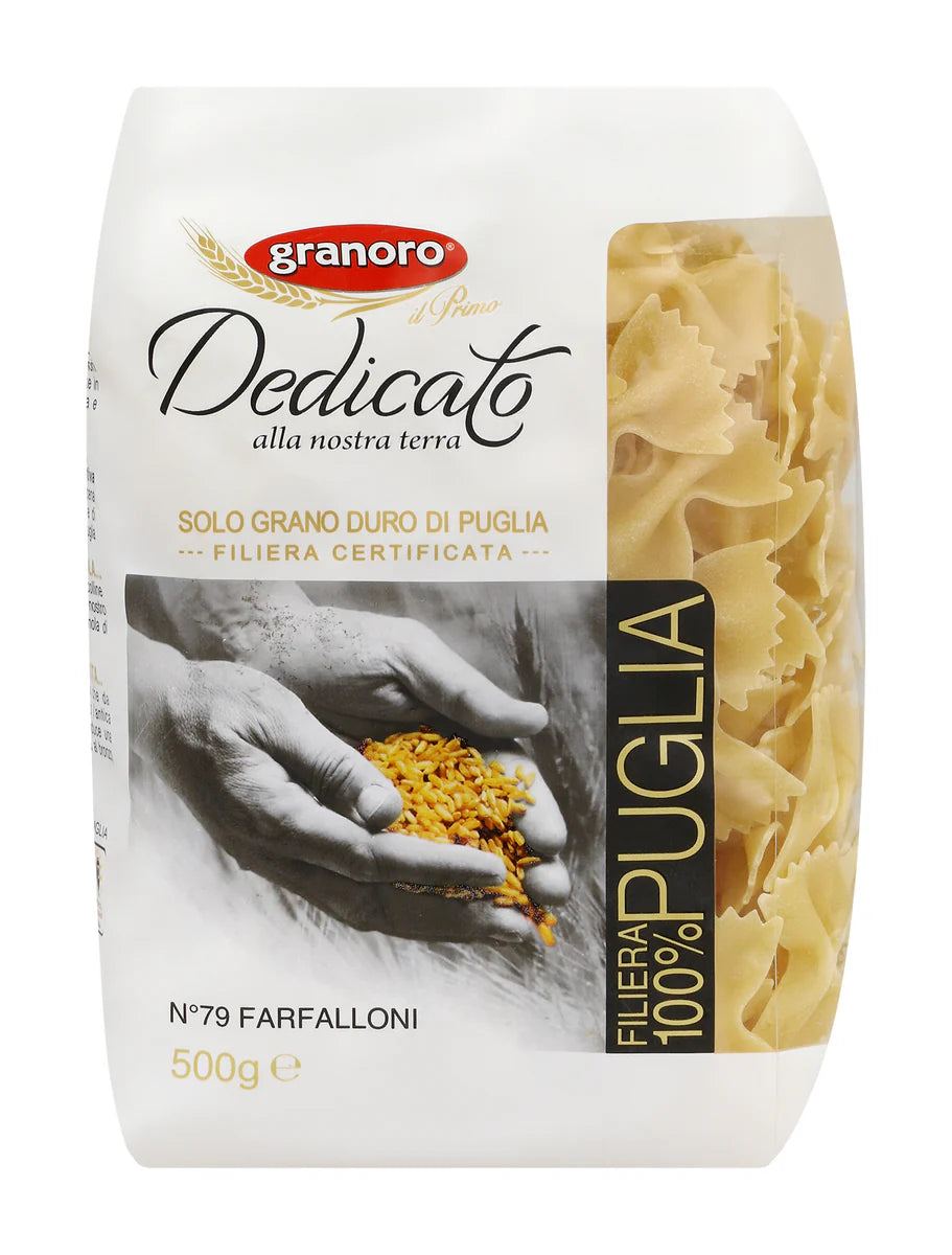 Package of Granoro N.79 Farfalloni pasta