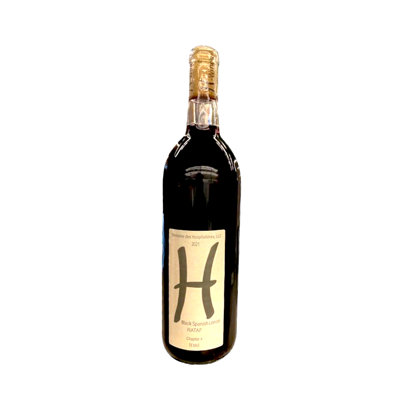 Bottle of H Wines Coldspring Rataf Black Spanish Lenoir 2021 red wine