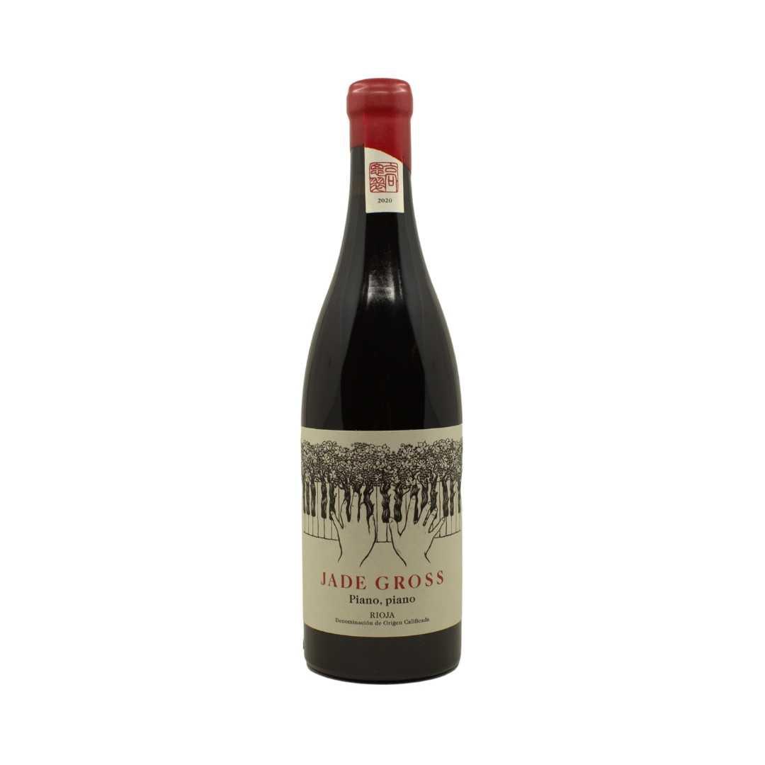 Bottle of Jade Gross Piano Piano 2020 Red wine