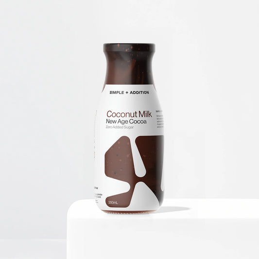 New Age Cocoa Coconut Milk Bottle - Chocolate Coconut Beverage