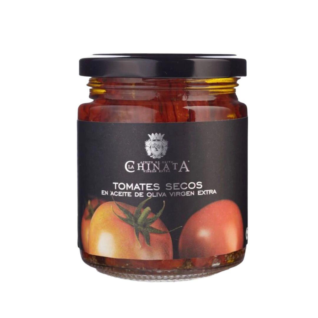Jar of La Chinata Sun Dried Tomatoes with EVOO