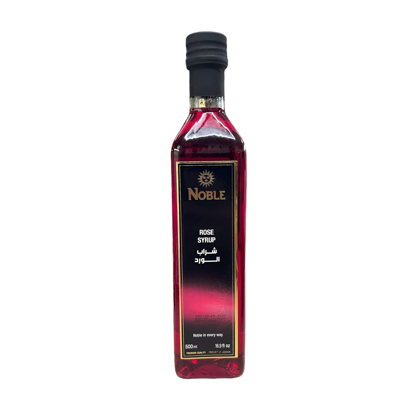 Bottle of Noble Rose Syrup