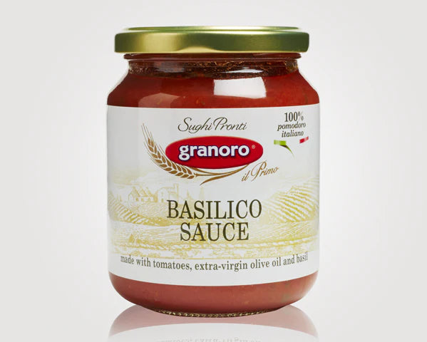 Jar of Granoro Tomato Sauce with Basil 370g