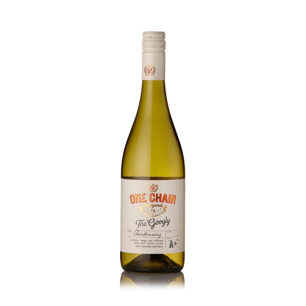 Bottle of One Chain The Googly Chardonnay 2022 white wine