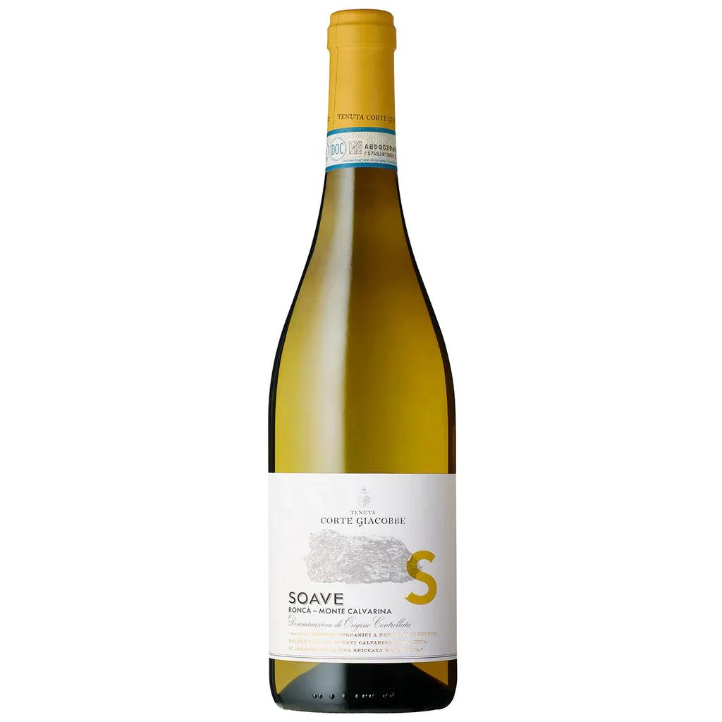 Bottle of Tenuta di Corte Giacobbe Soave 2022 white wine