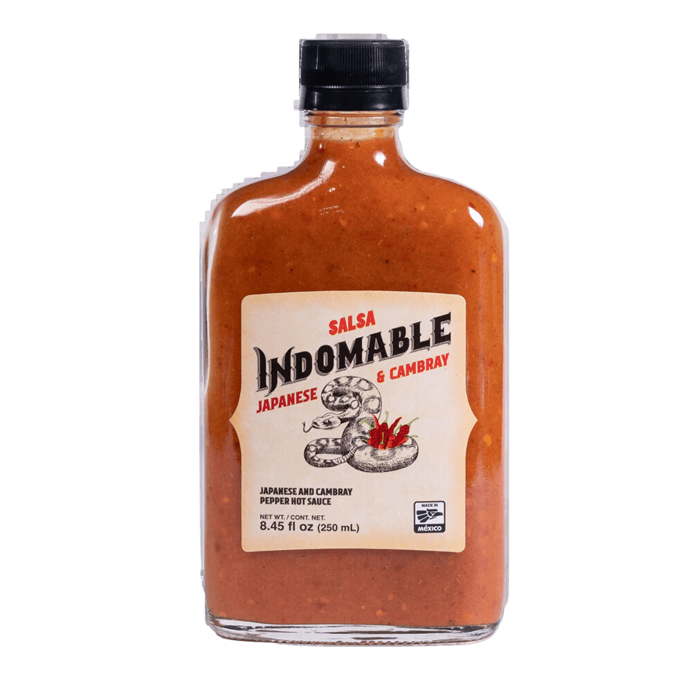 Indomable Hot Sauce Japanese & Cambray Peppers 250g