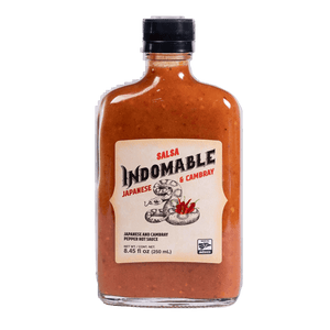 
                  
                    Indomable Hot Sauce Japanese & Cambray Peppers 250g
                  
                