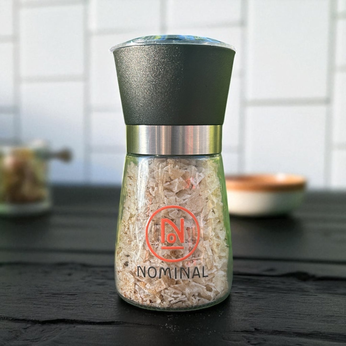 Sea Salt Flake & Chilli w/ Grinder 100g