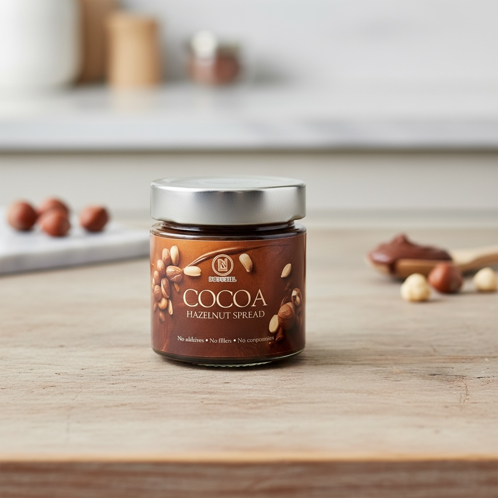 Hzaelnut Cocoa Spread 100g | No Preservative ｜Not too sweet