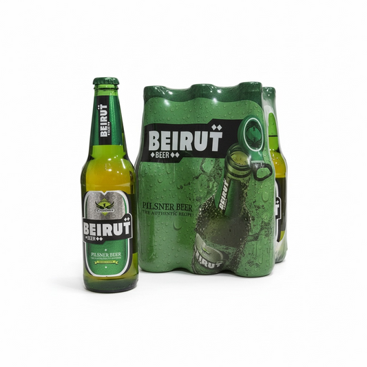 Beirut Beer Glass Btl 330ml x 6 | Lebanon Beer