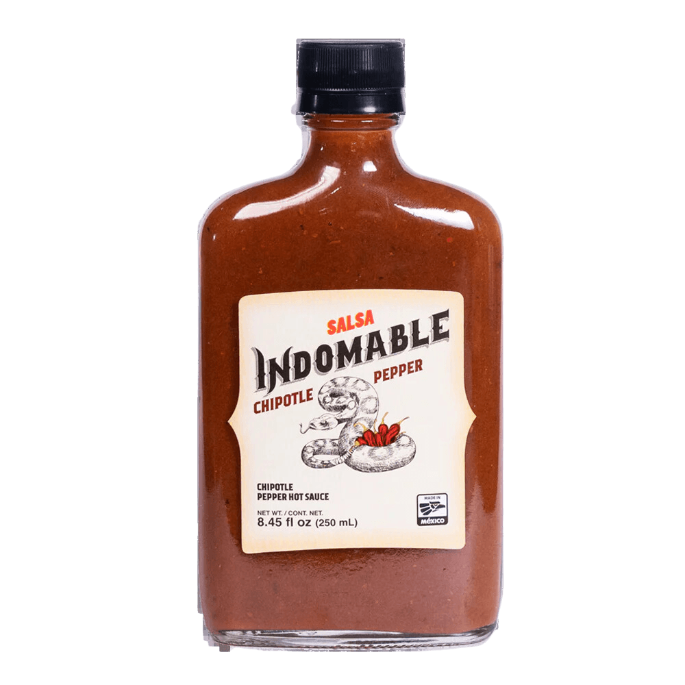 Indomable Hot Sauce Chipotle Pepper