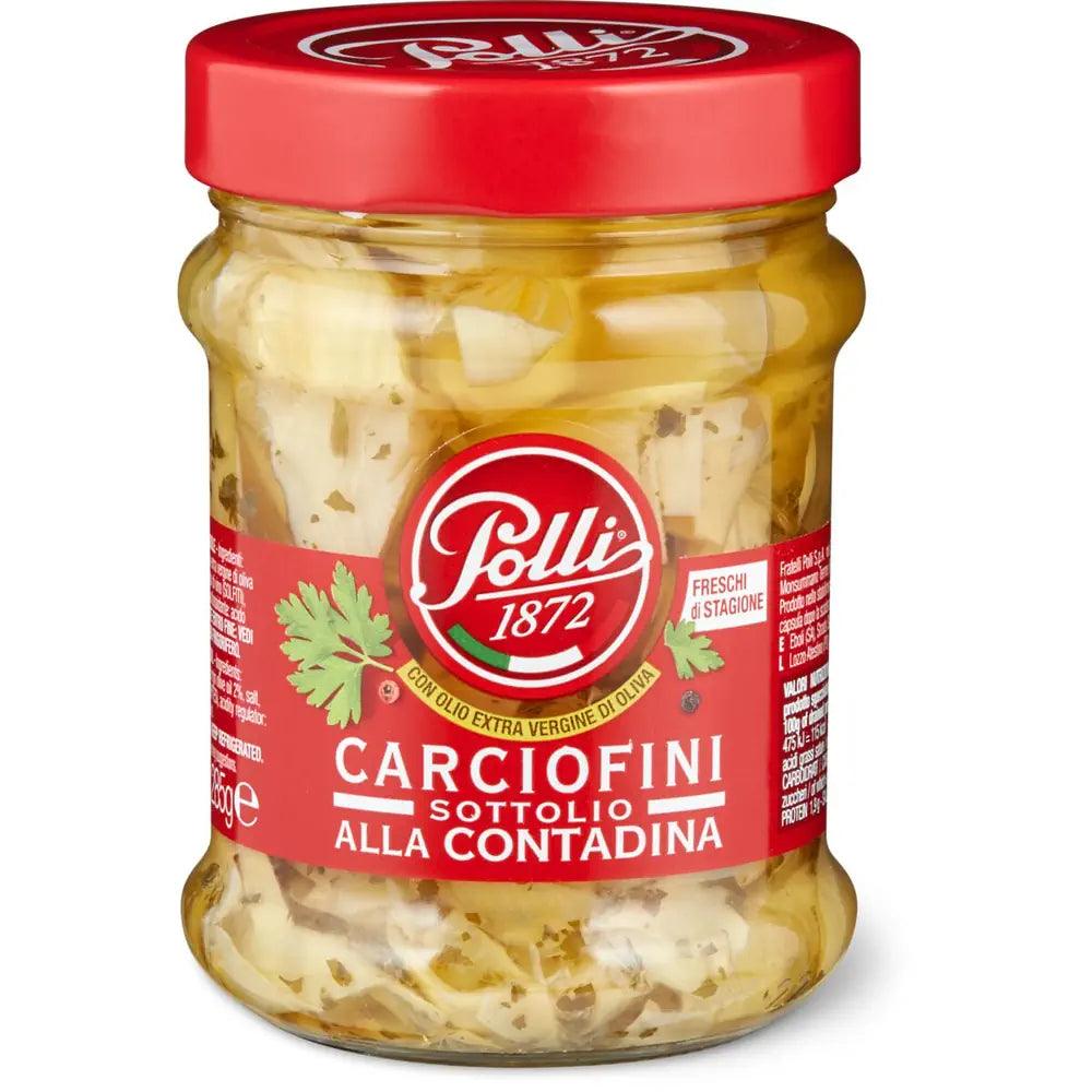 Artichoke Hearts In Oil 285G 'Polli' - Nominal Ltd.