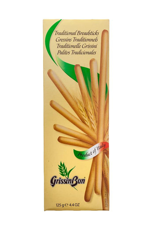 Grissini-Traditional 125G 'Grissin Bon' - Nominal Ltd.