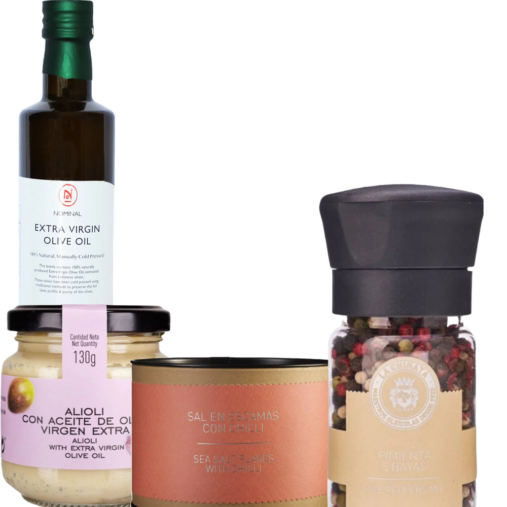 Espárragos Confitados Ingredients Pack