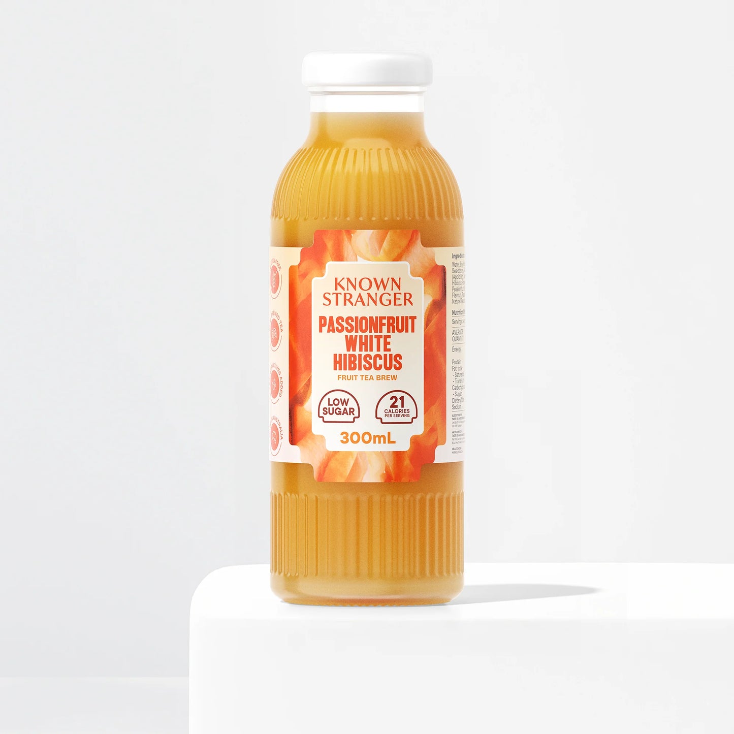 Passionfruit White Hibiscus Fruit Tea Brew 300ml