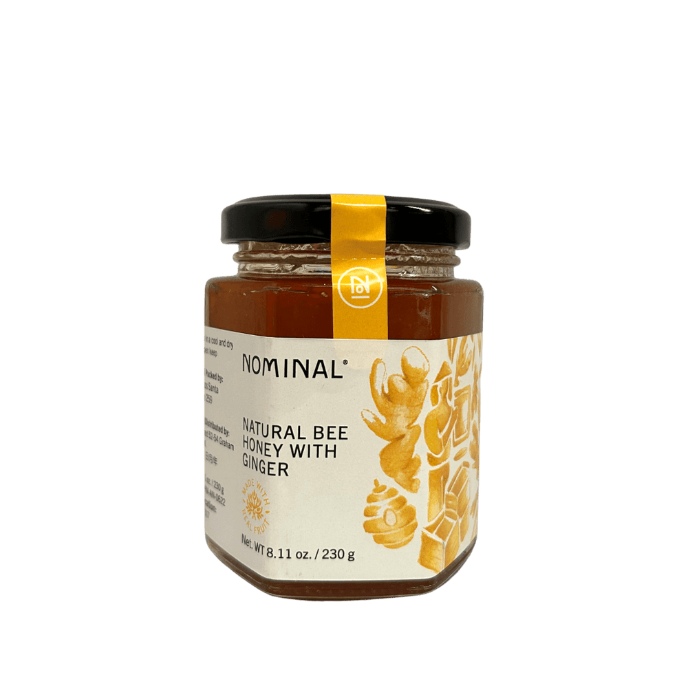 Natural Bee Honey with Ginger - Nominal Ltd.