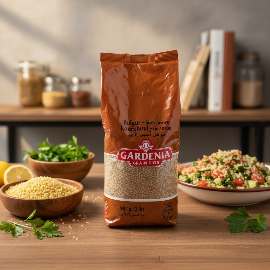 Middle Eastern Fine Crushed Bulgur 907g | Directly Imported Authentic Flavor | Unique Fresh Aroma