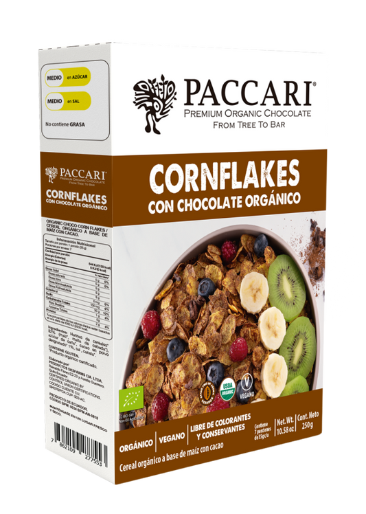 Organic Corn Flake |  Healthy Breakfast | Ecuadorian Chocolate