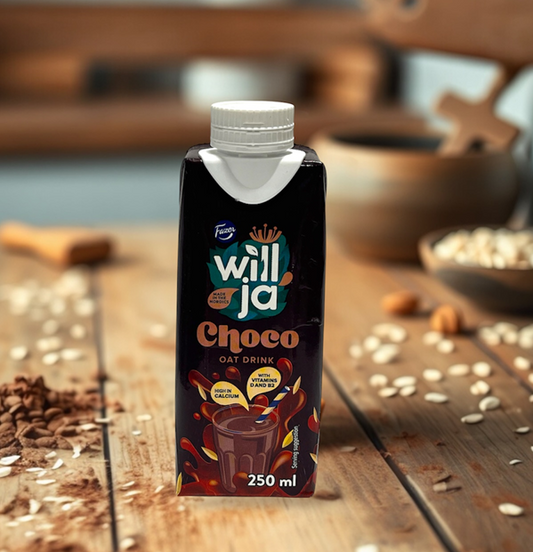 Fazer Chocolate Oat Drink 4-pack, vegan chocolate milk alternative
