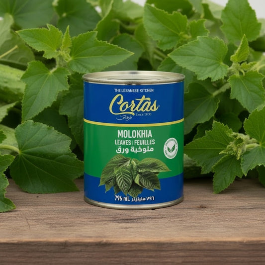 Molokhia 450g | Egyptian Jute Leaves | Fresh-caned Jew's Mallow | Okra's Silky Cousin | No Additive