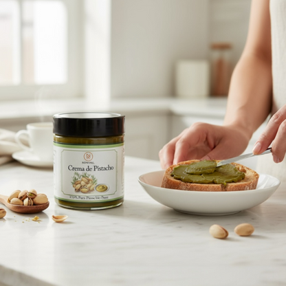 Pistachio Spread 200g | 100% Pistachio | No Additive | No Added Sugar | Spain Product