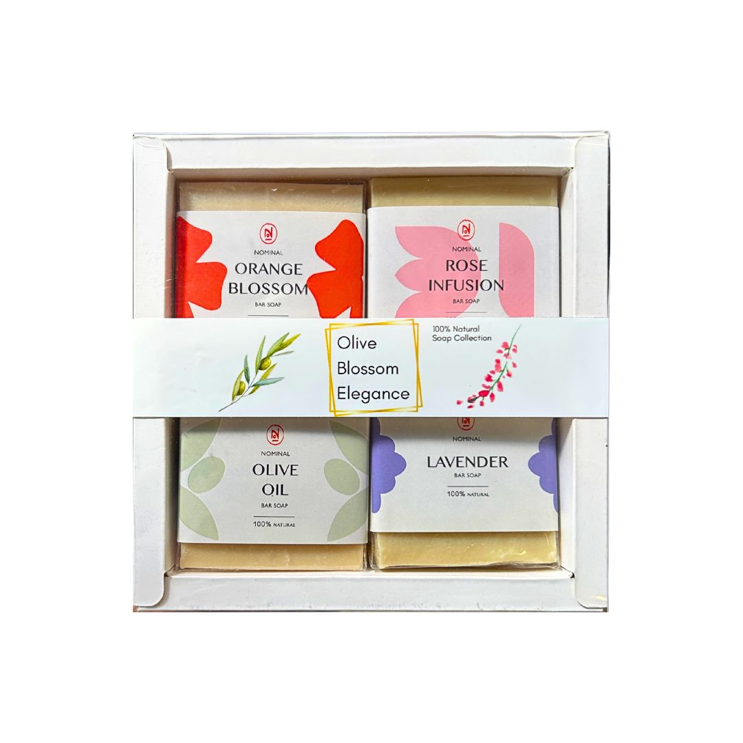 100% Natural Soap Collection - Olive Blossom Elegance